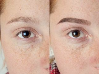 Stilizarea sprincenelor cu Brow henna - Botanica foto 2