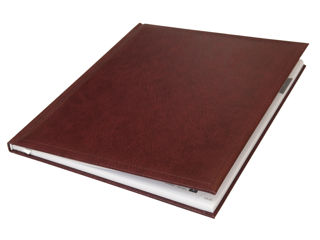 Agenda saptaminala A4 "Business", coperta Miradur bordo