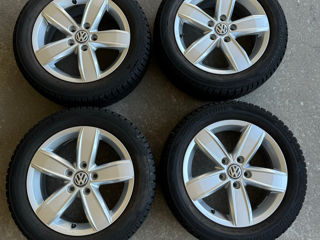 5x112 R16 VW cu anvelope 205/55 R16 Bridgestone