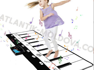 Музыкальный, танцевальный коврик-пианино Toddler Instrument foto 0