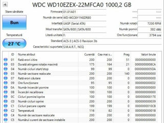 Hard Disk 3.5" HDD 1TB - 600 leiWestern Digital Blue WD10EZEX, 7200rpm, SATA3 foto 2