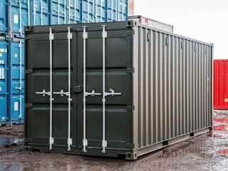 Container maritim 20 ft, 6 m. Морской контейнер 20 фт, 6 метров