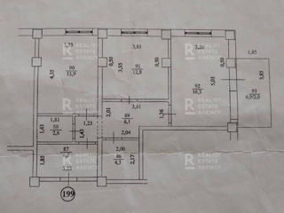 Apartament cu 2 camere, 66 m², Ciocana, Chișinău foto 12