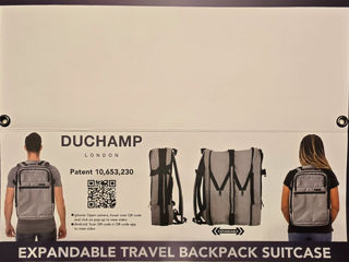 Duchamp London - Rucsac Extensibil NOU NEW foto 3