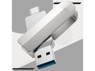 2 in 1 - Type-C USB 3.0 flash drive 64 GB foto 3