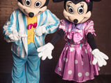 Mickey si minnie mouse,   микки и минни маус    -   (personajul indragit deghizat in costum mascota) foto 8