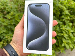 iPhone 15 Pro 128gb Blue Titanium nou!