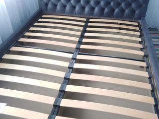 Продам кровать 160 *200 серый цвет подъёмный механизм ящики для белья foto 4