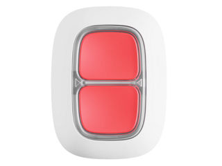 Ajax Wireless Security Alarm Button "Doublebutton", White foto 1