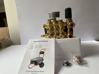Pompă de inalta presiune,  cu piston, pentru masini de spalat, 200 bar, 250 Bar, 300Bar foto 10