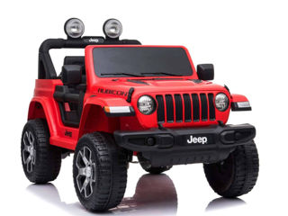 Mașinuță electrică Jeep Wrangler Rubicon (culori diverse) RWJ555 / Электромобиль Jeep Wrangler foto 1