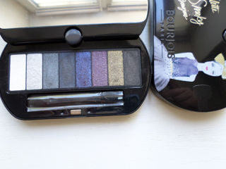 Тени Bourjois Palette Le smoky - новые запечатанные, сделаны в Италии. Оригинал foto 2