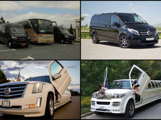 Arenda auto 4x4, business class, limuzine, cabriolete, retro, microbuse, autobuse. De la 60€/zi foto 1