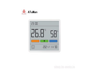 ATUMAN TH1 Clock Thermohy-Датчик температуры и влажности Xiaomi Atuman Clock Thermohygrometer (TH1) foto 2