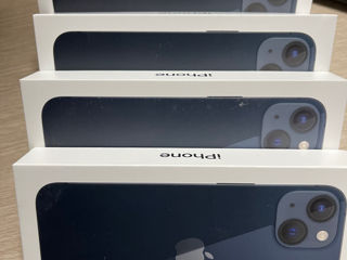 Top Price Chișinău ! ! ! iPhone 13 128Gb Black-Blue New/Garanție/Produs 01.2023