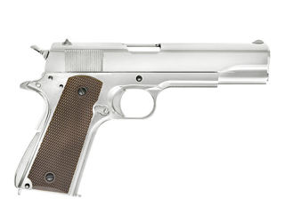 1911 pistol replica with Gas Blowback (GBB) - Silver [Golden Eagle]