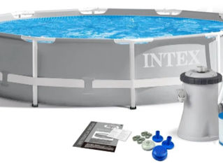 Piscină intex cadru metalic 305x76 cm, 4485L, cadru metalic foto 7