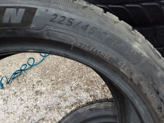 245/40 R18 + 225/45 R18 - anvelope iarna Michelin foto 4