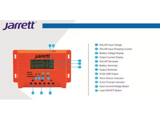 CONTROLLER PENTRU PANOU SOLAR JARRETT JAR-PA 40 A Controler pentru panou solar Jarrett JAR-PA 40 40 foto 6