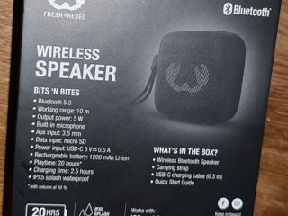 Boxa Wireless ,,Fresh & Rebel" foto 3