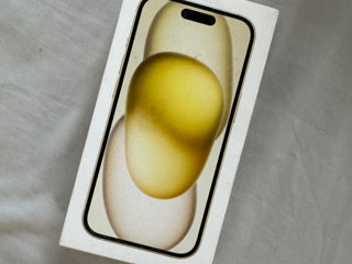 Iphone 15 512gb Yellow   Sigilat  Original  Garantie Apple  Neverlock  Orice Sim