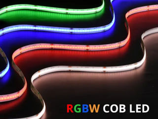 Banda led 220V COB,alb,alb-cald,albastru,rosu,verde. foto 2