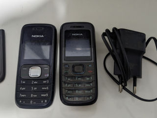 Nokia 1209 2 buc fara baterie cu incarcator foto 2