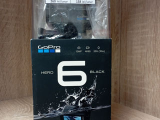 GoPro Hero 6 Black 2490lei