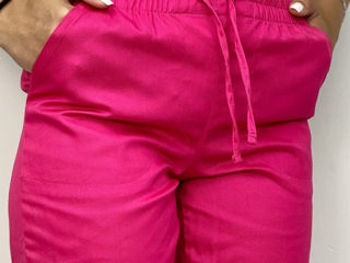 Pantaloni medicali Care - roz / CARE Медицинские брюки - Розовый foto 1