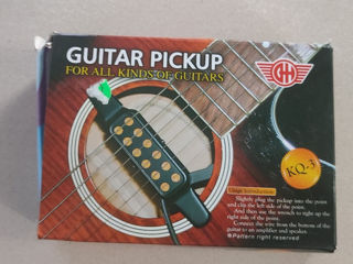 Новый звукосниматель для гитары.