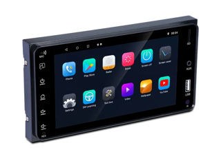 Штатная магнитола TOYOTA 7'' UNIVERSAL Android 12 4+32GB IPS - With carplay foto 2