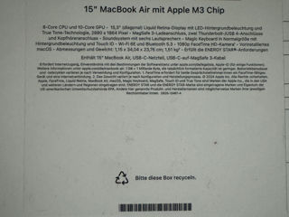 New Apple Macbook Air 15 m3 512gb foto 3