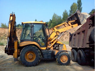 Бельцы servicii excavator incarcator frontal buldozer lucrări de terasament săpare excavare nivelare foto 5