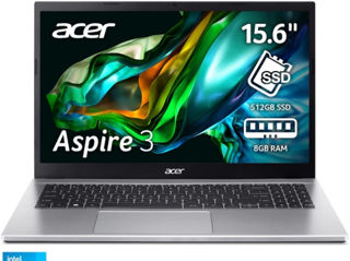Acer Aspire 3,15.6 ,4.4 ghz,Full Hd,8/512Gb, NOU sigilat