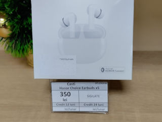 Casti Honor Choice Earbuds X5 (Sigilate) 350 lei