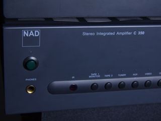 NAD Hi Fi система / NAD C350 усилитель / NAD C521 CD player / NAD C422 Stereo AM/FM / есть пластинки foto 4