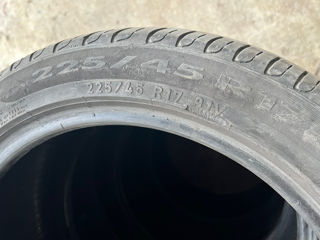 Продам 4 б.у шины 225/45 R17 Pirelli Cinturat P7 foto 8