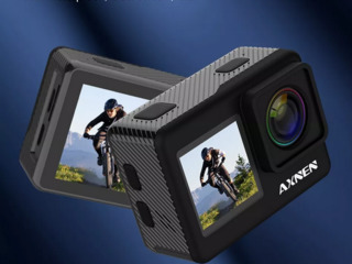 Экшн-камера Axnen A10 Ultra Hd 4k 30fps 20mp Wifi / Два Экрана foto 4