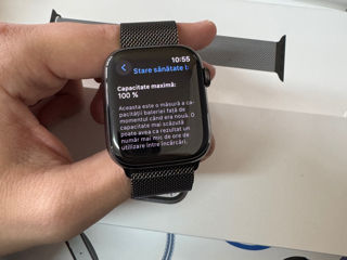 Apple Watch 7 45mm Stainless Steel foto 4