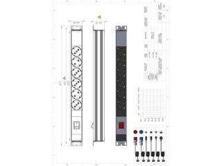 Up-Sc-Pdu-19In-Of-1U-6P foto 2