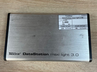 TrekStor Datastation maxi light 3.0, 1Tb, 1490 lei.
