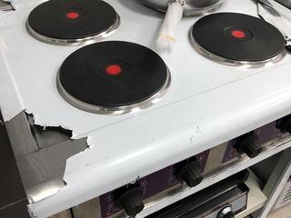 Plite electrice profesionale din inox pentru restaurante фото 0