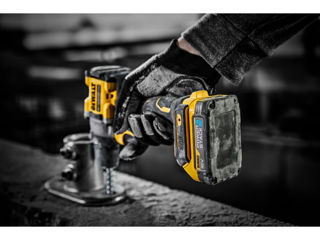 Masina de gaurit-insurubat cu percutie pe acumulator/Дрель-шуруповёрт ударная DeWALT DCD805E1T foto 9