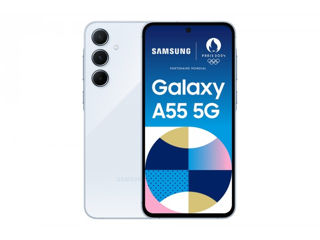 Samsung Galaxy A55 5G 8/256Gb Blue - всего 7999 леев! foto 2
