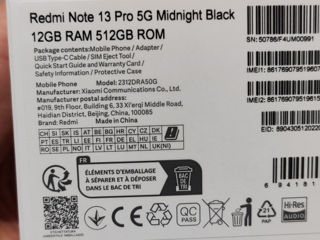 Redmi Note 13 Pro 5G 12/512Gb.  новый foto 2