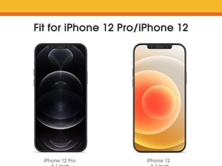 Sticla de protectie iPhone 12/12Pro 6.1 inch защитное стекло для экрана foto 5