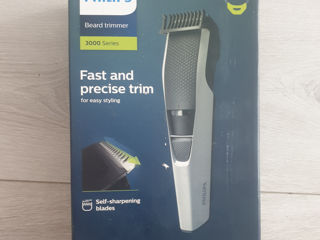 Триммер Philips Beard & Stubble из нержавеющей стали BT3206 foto 6