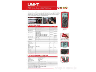 Multimeter UNI-T UT39A+ DC 1000V, AC 750V. foto 6