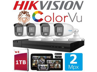 Hikvision Color Vu 2 Megapixeli 1Tb