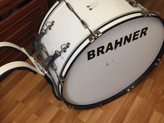 BRAHNER MBD-2612/WH маршевый БАС-барабан размер 26x12 foto 1
